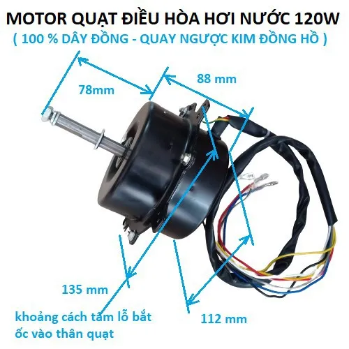 Tiết lộ bí mật về bộ phận quan trọng nhất của quạt điều hòa – motor