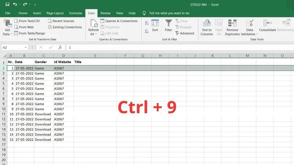 Tìm hiểu các cách ẩn cột trong Excel đơn giản nhất để làm tinh gọn bảng tính