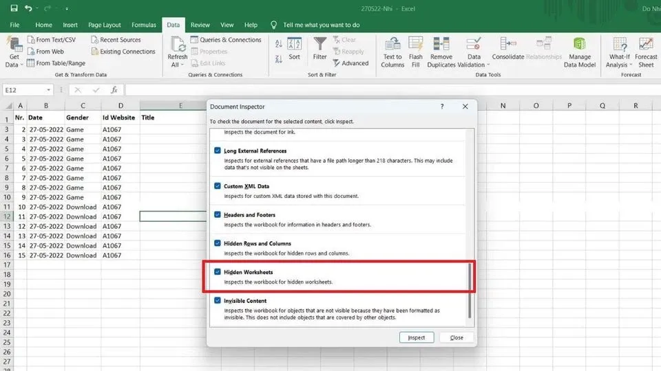 Tìm hiểu các cách ẩn cột trong Excel đơn giản nhất để làm tinh gọn bảng tính