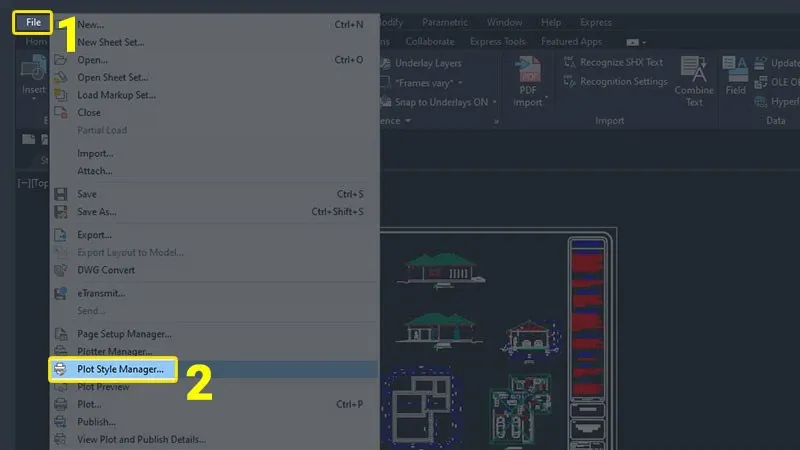 Tìm hiểu cách load nét in trong CAD dễ hiểu, kèm ví dụ minh hoạ