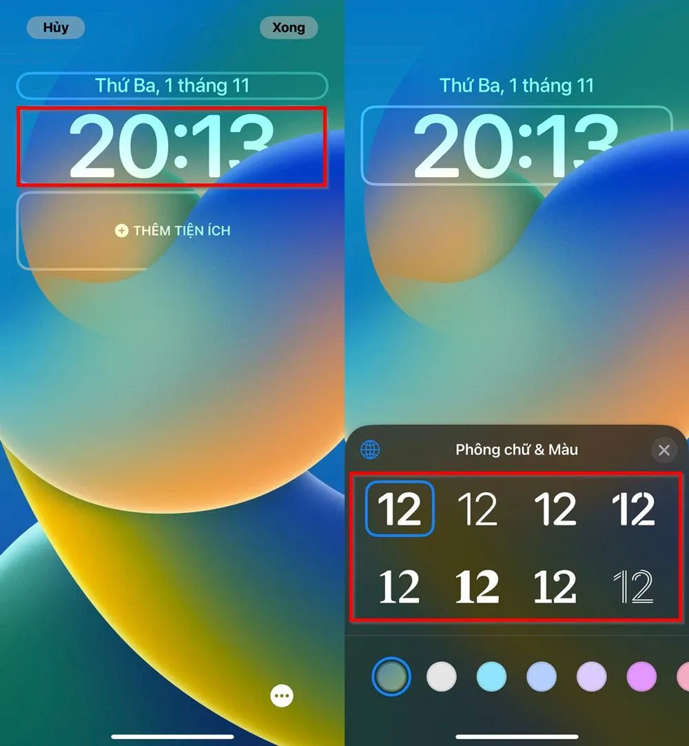 Tính năng đổi kiểu dáng đồng hồ trên iOS 16 giúp màn hình khoá iPhone lạ mắt hơn