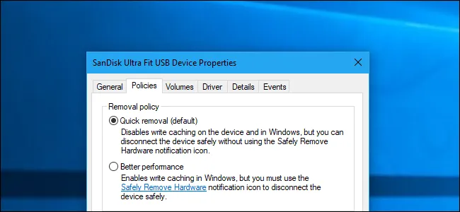 Tối ưu hóa hiệu năng USB trên Windows 10