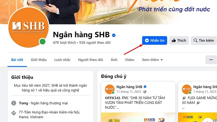 Tổng đài SHB số bao nhiêu? Hotline tại một số chi nhánh chính của ngân hàng SHB