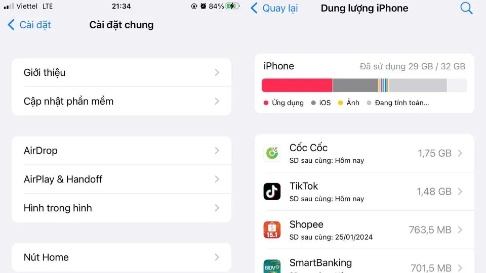 Tổng hợp 10 cách giải phóng dung lượng iPhone để có thêm không gian lưu trữ dữ liệu