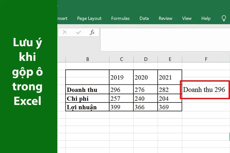 Tổng hợp 5 cách gộp ô trong Excel đơn giản giúp bảng tính đẹp và chuyên nghiệp hơn