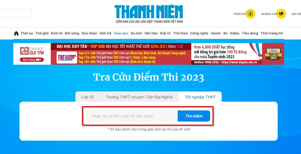 Tổng hợp 5 cách tra cứu điểm thi tốt nghiệp THPT Quốc gia 2023 cực nhanh và chính xác