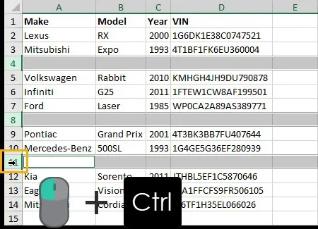 Tổng hợp 7 cách xóa dòng trống trong Excel nhanh chóng không phải ai cũng biết