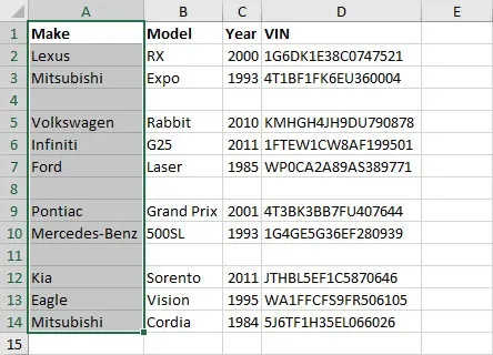 Tổng hợp 7 cách xóa dòng trống trong Excel nhanh chóng không phải ai cũng biết