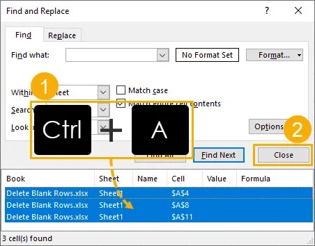 Tổng hợp 7 cách xóa dòng trống trong Excel nhanh chóng không phải ai cũng biết