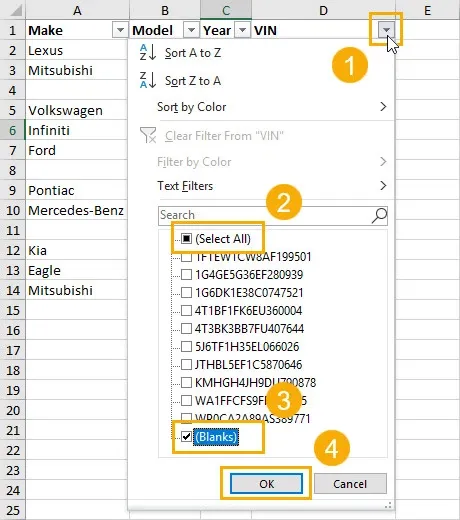 Tổng hợp 7 cách xóa dòng trống trong Excel nhanh chóng không phải ai cũng biết