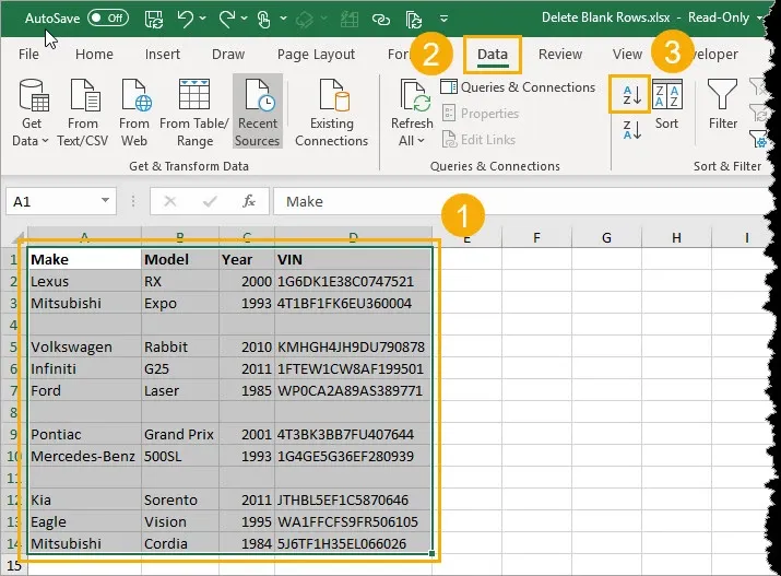 Tổng hợp 7 cách xóa dòng trống trong Excel nhanh chóng không phải ai cũng biết