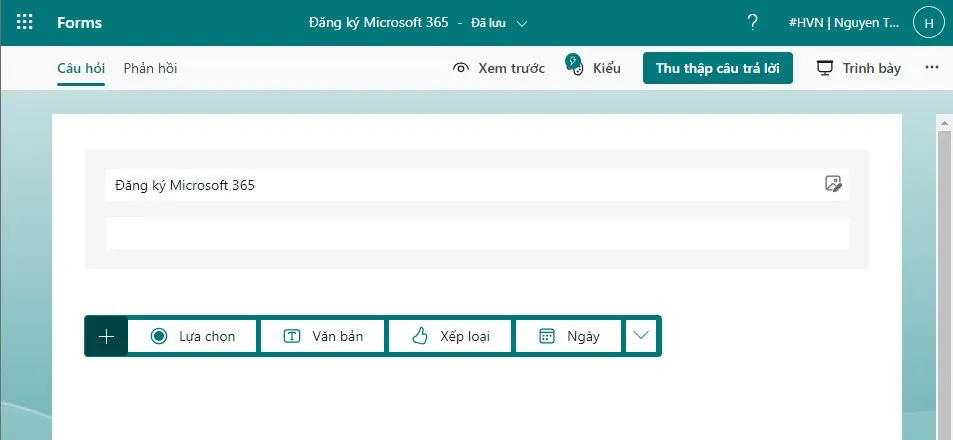 Tổng hợp 8 tính năng nổi bật có trong Microsoft Forms mà người dùng nên biết