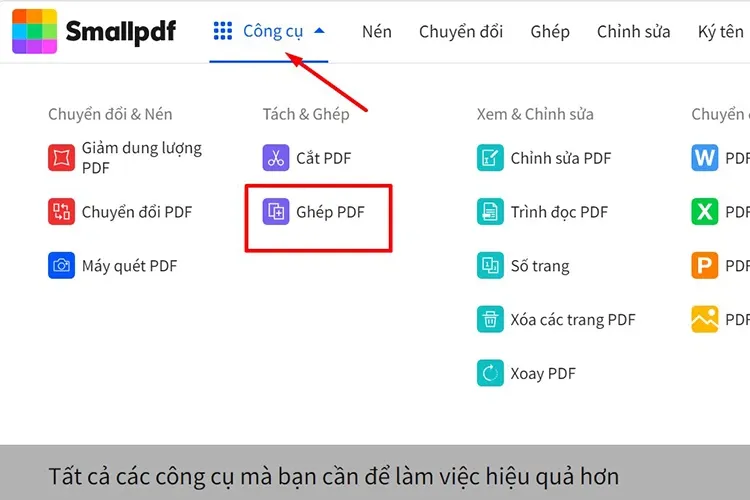 Tổng hợp 9 cách ghép file PDF nhanh chóng, hiệu quả cho nhiều file cùng lúc