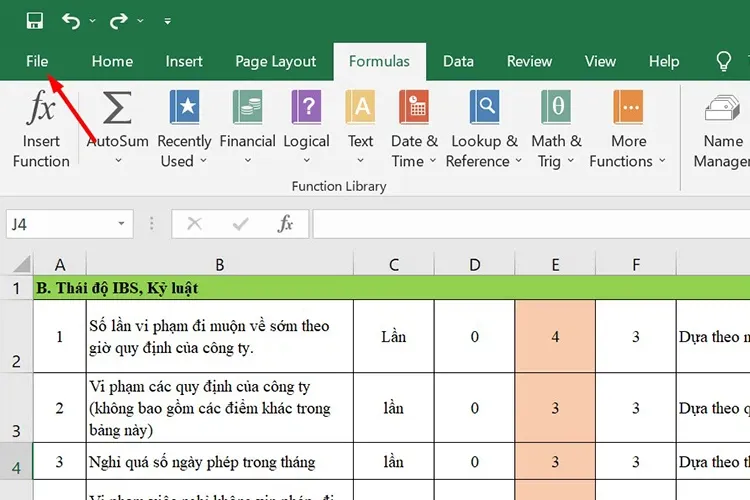 Tổng hợp 9 cách giảm dung lượng file Excel nhanh chóng, không ảnh hưởng đến dữ liệu