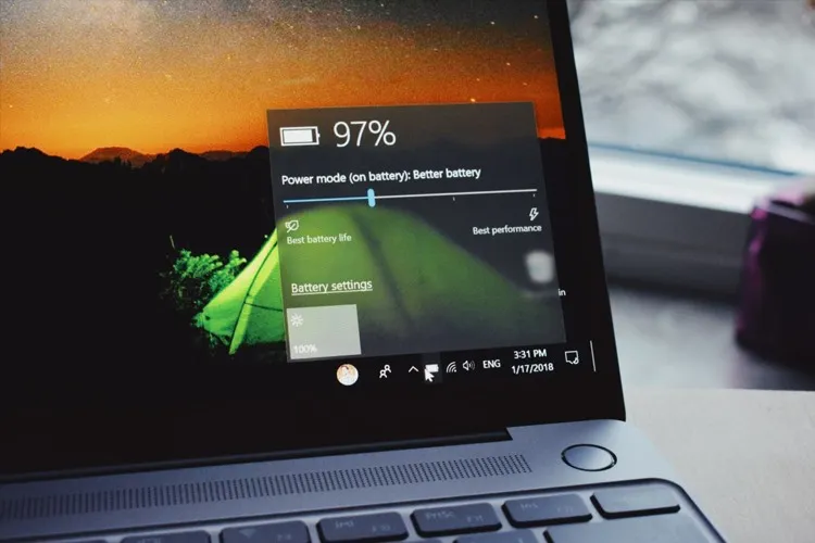 Tổng hợp các cách bật thông báo pin yếu cho laptop trên Windows 10