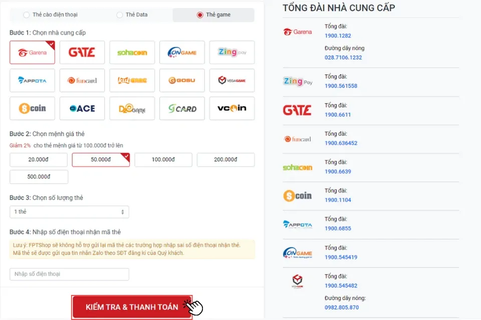 Tổng hợp các cách mua thẻ Garena online đơn giản, uy tín, an toàn mới nhất 2024