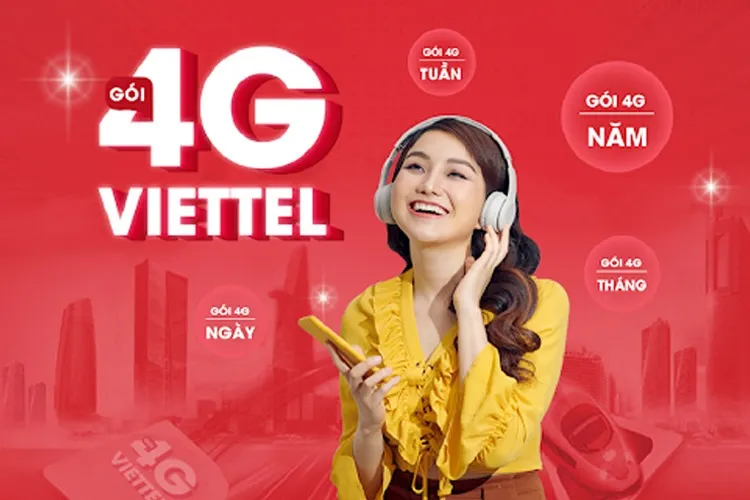 Tổng hợp các gói 4G Viettel tháng không giới hạn dung lượng, xài thả ga