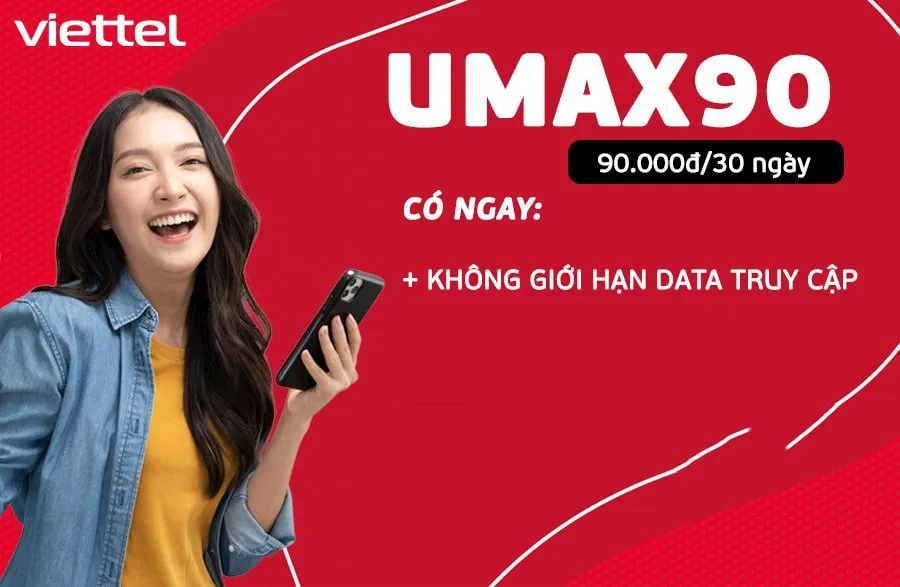 Tổng hợp các gói 4G Viettel tháng không giới hạn dung lượng, xài thả ga