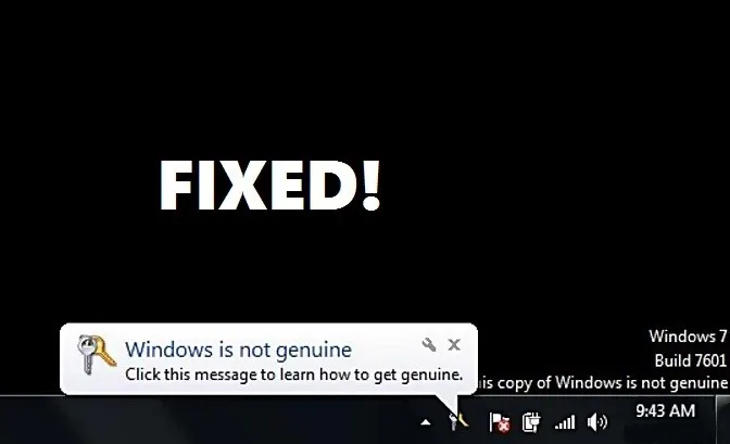 Tổng hợp các lỗi và cách fix Win 7 bản quyền nhanh chóng, đơn giản