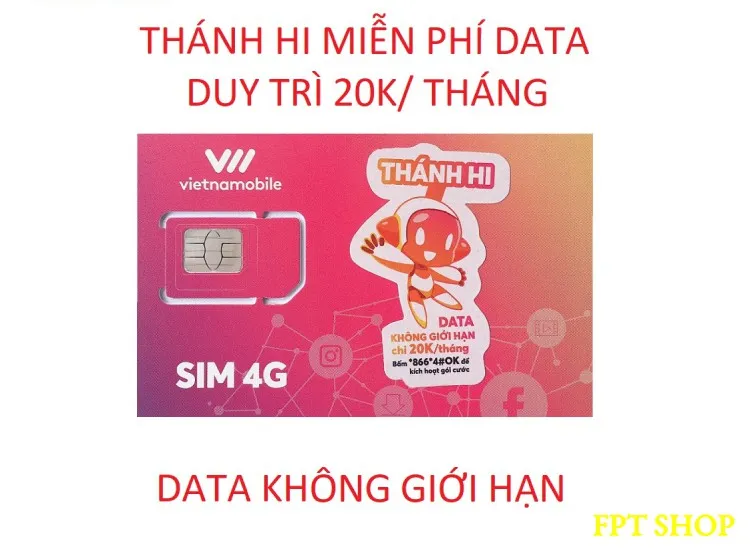 Tổng hợp gói cước dành cho sim Vietnamobile 4G 20k 1 tháng