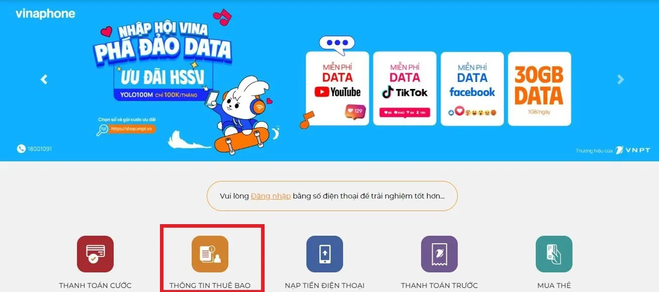 Top 5 cách kiểm tra data VinaPhone dễ dàng, tránh mất cước phí phát sinh mới nhất 2024