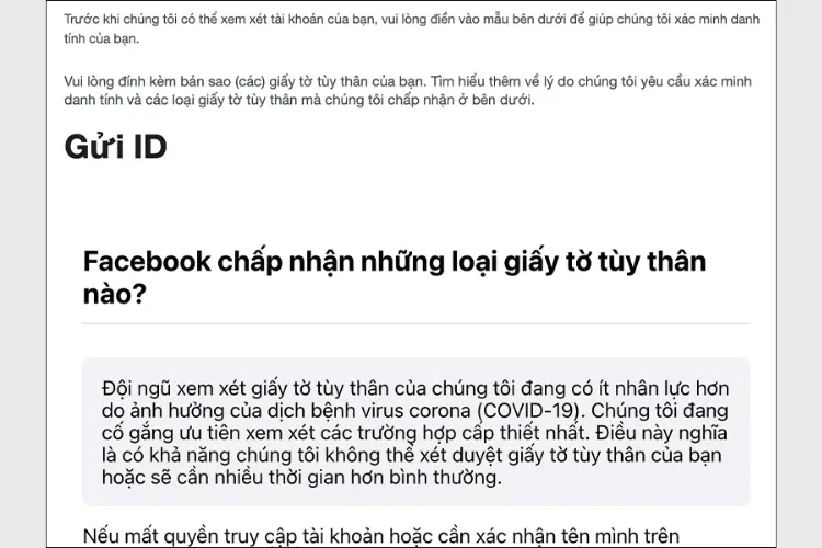 Top 5 cách lấy lại Facebook không cần mã xác nhận đơn giản