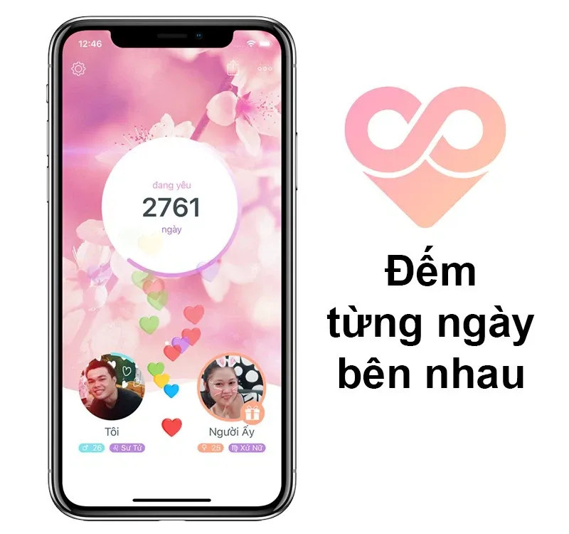 Top các app đếm ngày yêu phổ biến nhất hiện này 2023