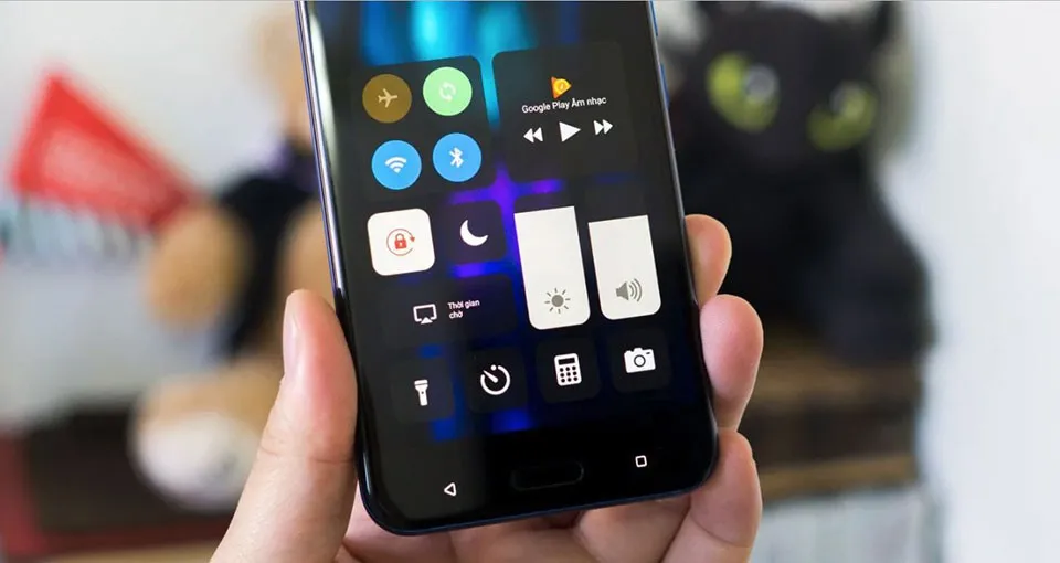 Trải nghiệm Control Center iOS 11 lên mọi smartphone Android (Video)