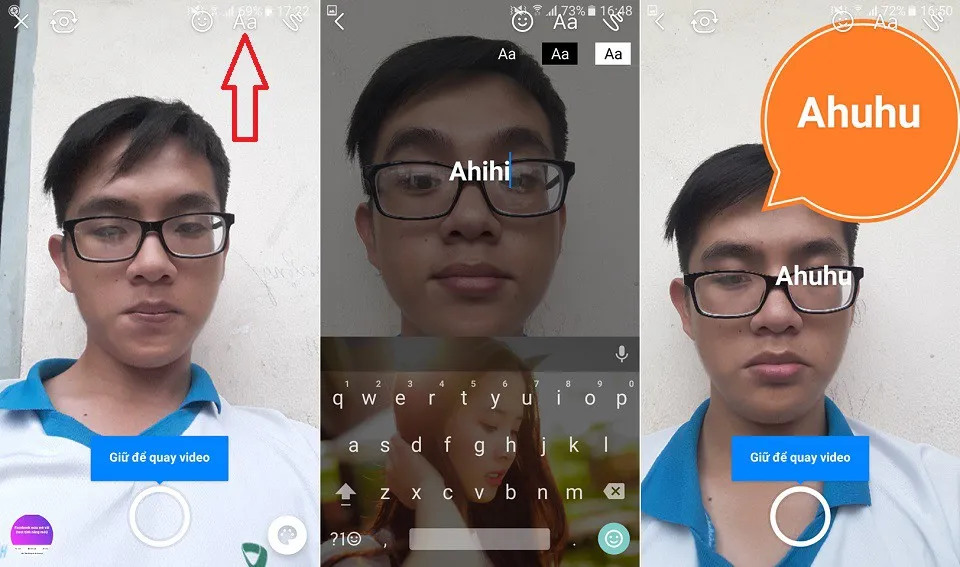 Trải nghiệm giao diện và tính năng camera mới được cập nhật trên Facebook Messenger