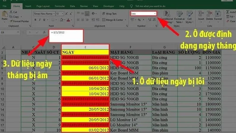 #### trong Excel là lỗi gì? Hướng dẫn cách giải quyết mã lỗi Excel đơn giản nhất