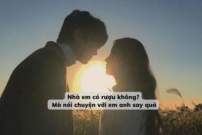 Tus thả thính về bia, mượn rượu tỏ tình khi say cực mượt mà, hay và hài hước