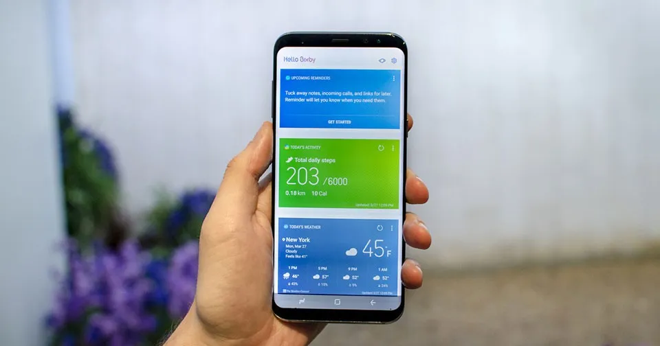 Tùy chỉnh hoặc vô hiệu hóa Hello Bixby trên Galaxy S8