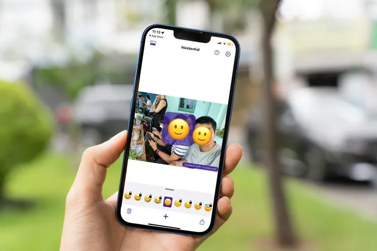 Tuyệt chiêu che gương mặt trong ảnh bằng emoji cực nhanh và đơn giản