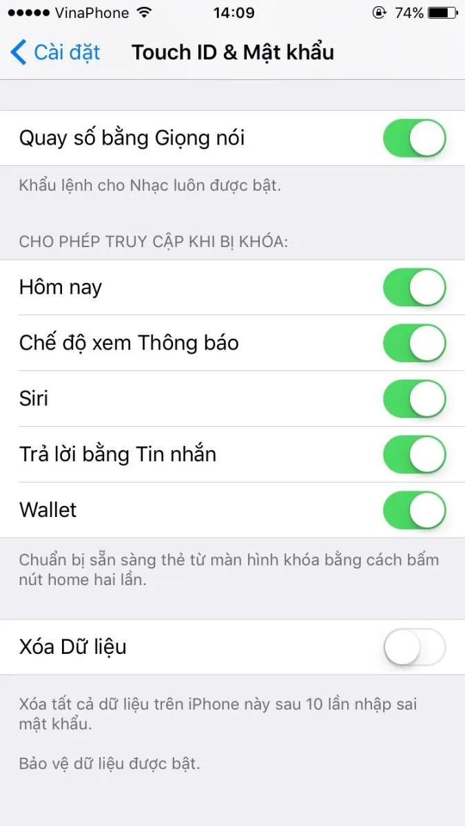 Tuyệt chiêu tăng tính bảo mật cho iPhone