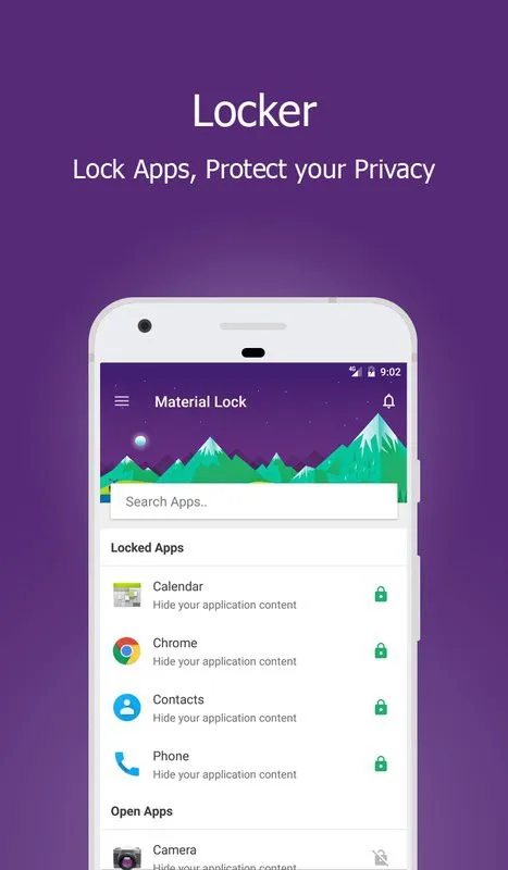 Ứng dụng bảo mật Material Lock: An toàn tuyệt đối