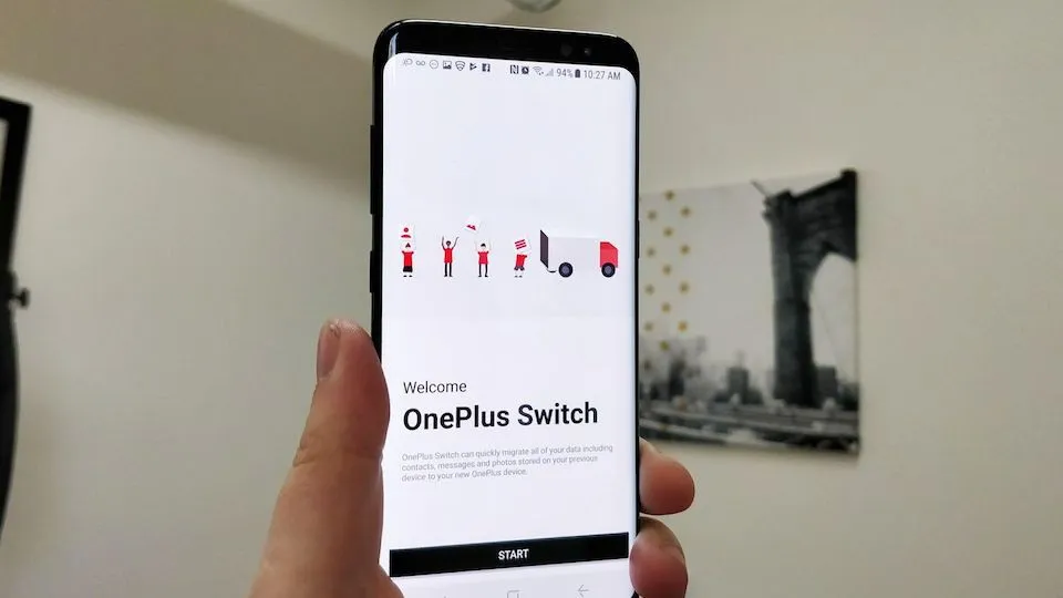 Ứng dụng OnePlus Switch: Chuyển dữ liệu nhanh chóng từ điện thoại cũ sang OnePlus 6