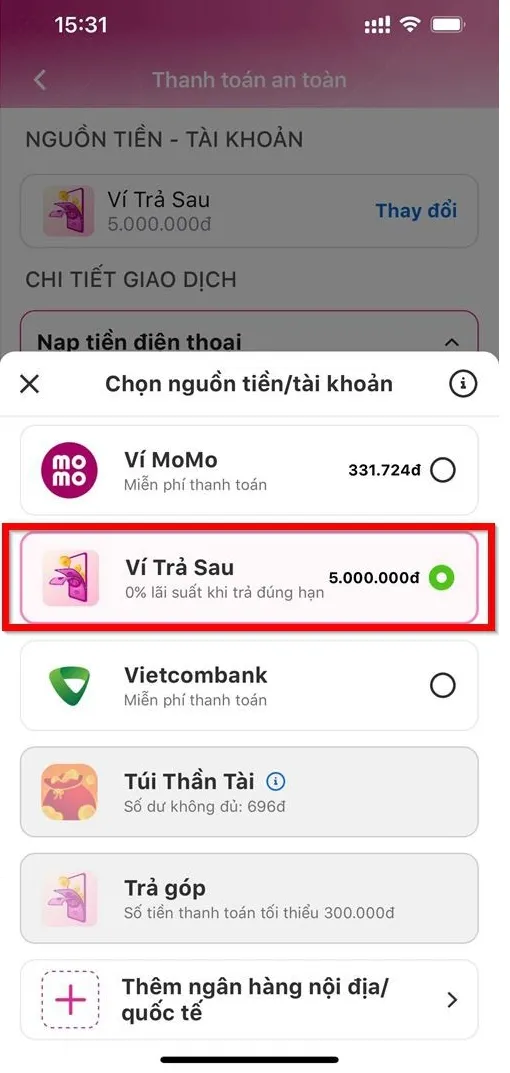 Ví trả sau MoMo thanh toán được gì? Điểm danh các hình thức thanh toán mới nhất trên MoMo