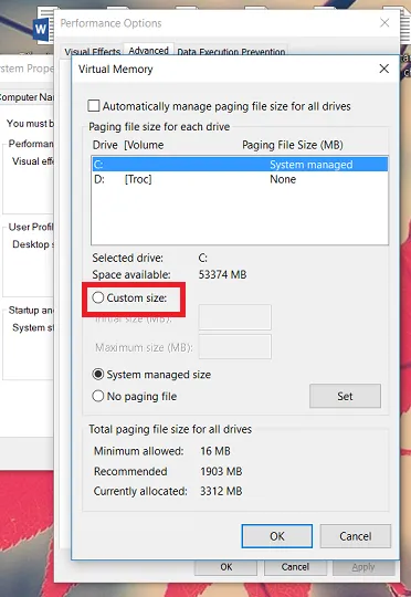 Virtual memory là gì? Hướng dẫn set RAM ảo cho máy tính Windows 10