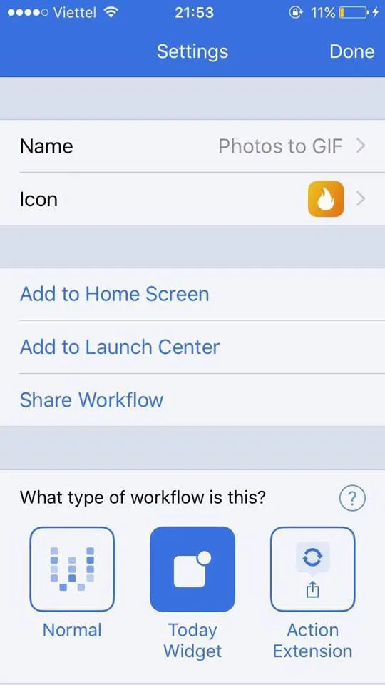 Workflow: Tự động hóa trên iOS chỉ với 1 phím tắt