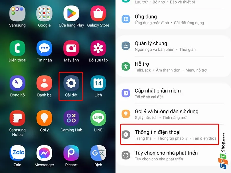 Xem cấu hình điện thoại Samsung: Bí kíp “soi” chuẩn xác cho mọi dòng máy vô cùng dễ dàng