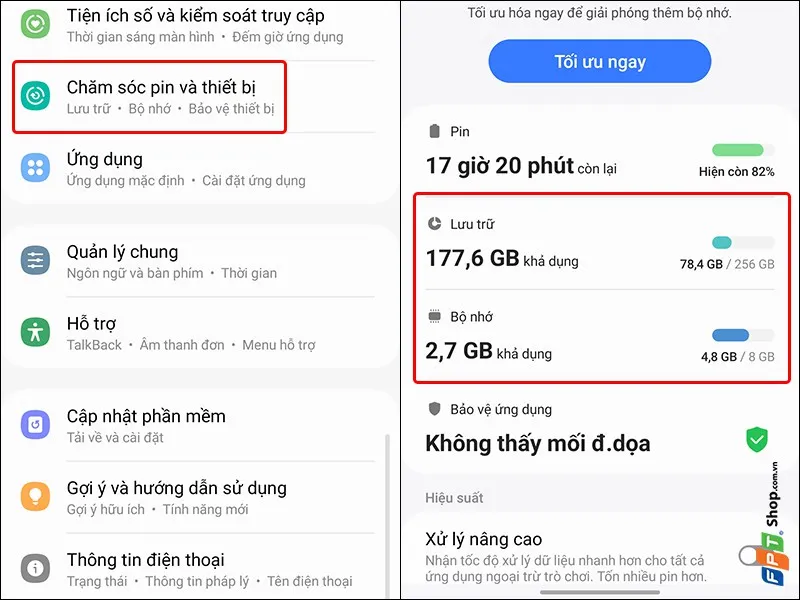 Xem cấu hình điện thoại Samsung: Bí kíp “soi” chuẩn xác cho mọi dòng máy vô cùng dễ dàng