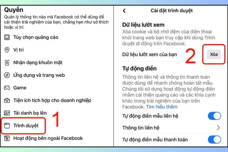 Xoá dữ liệu Facebook trên iPhone như thế nào?