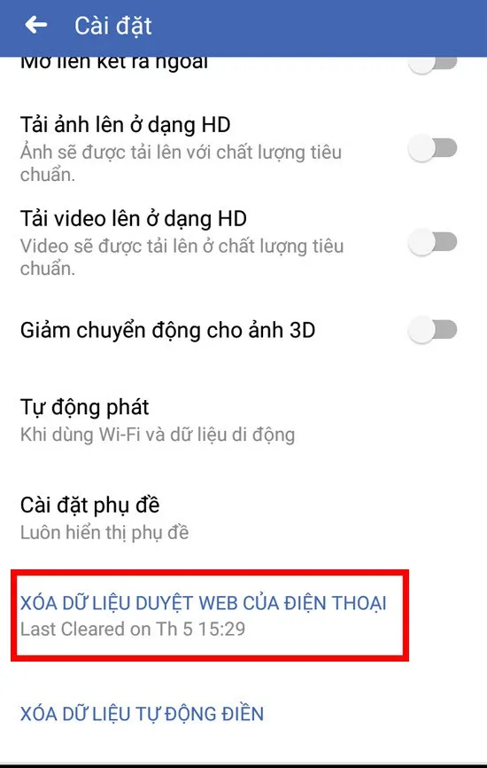 Xoá dữ liệu Facebook trên iPhone như thế nào?