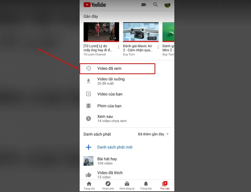 Xóa lịch sử YouTube trên máy tính hoặc điện thoại nhanh chóng