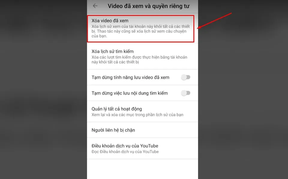 Xóa lịch sử YouTube trên máy tính hoặc điện thoại nhanh chóng