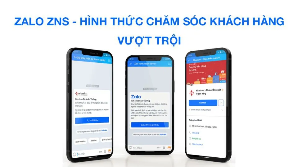 Zalo ZNS: Giải pháp chăm sóc khách hàng hiệu quả trong thời kỳ tiếp thị kỹ thuật số